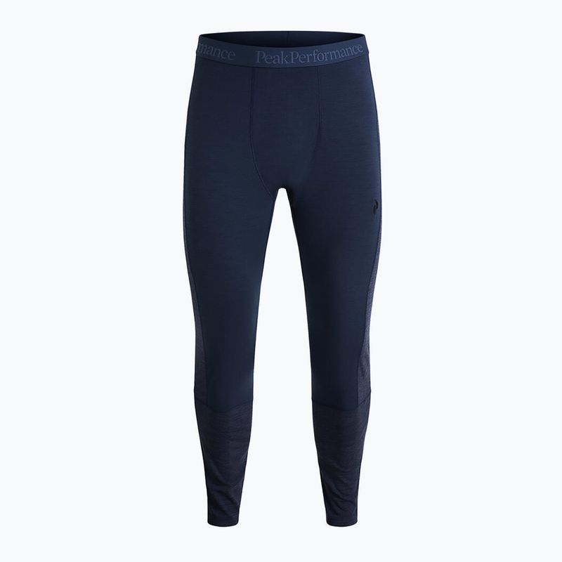 Pantaloni termici attivi da uomo Peak Performance Magic Long John blue shadow