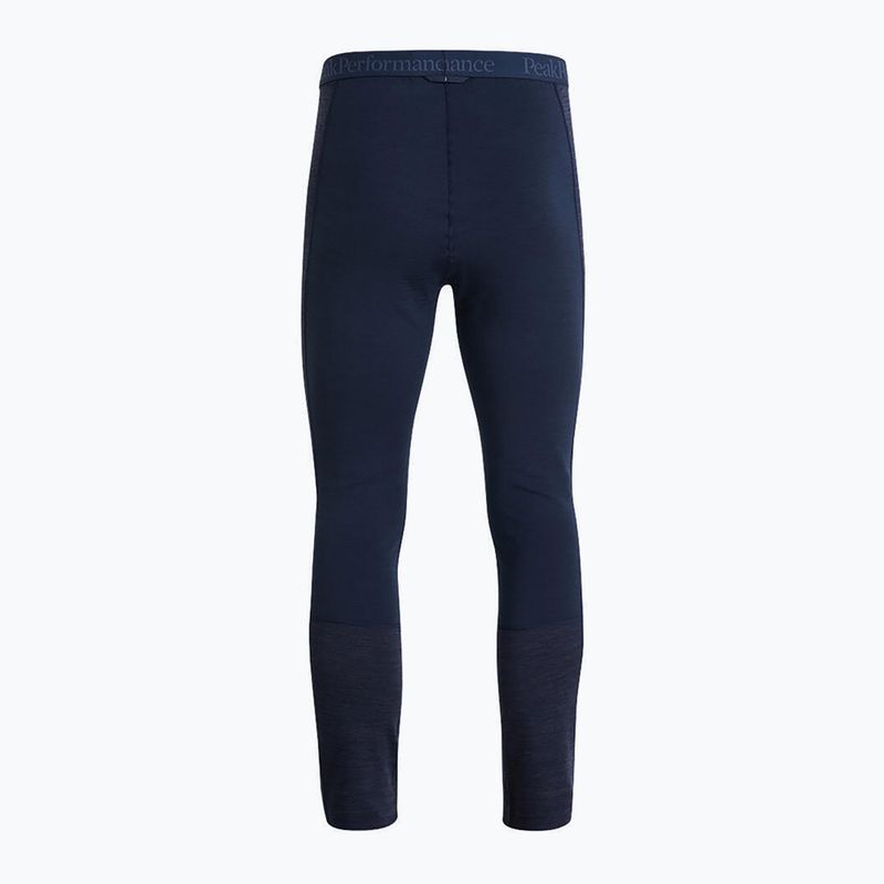 Pantaloni termici attivi da uomo Peak Performance Magic Long John blue shadow 2