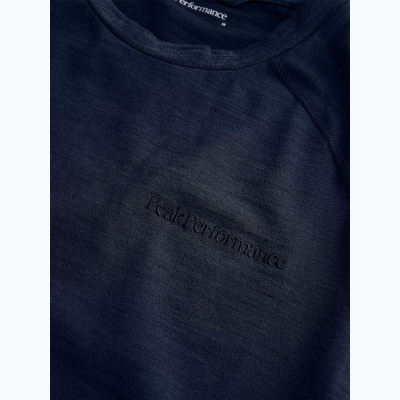Maglia termica da uomo Peak Performance Magic Crew blue shadow 4