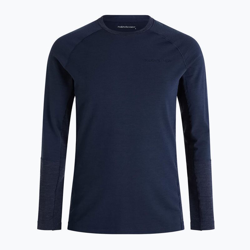 Maglia termica da uomo Peak Performance Magic Crew blue shadow 5