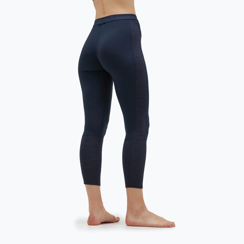 Pantaloni termici attivi da donna Peak Performance Magic Long John blue shadow 2