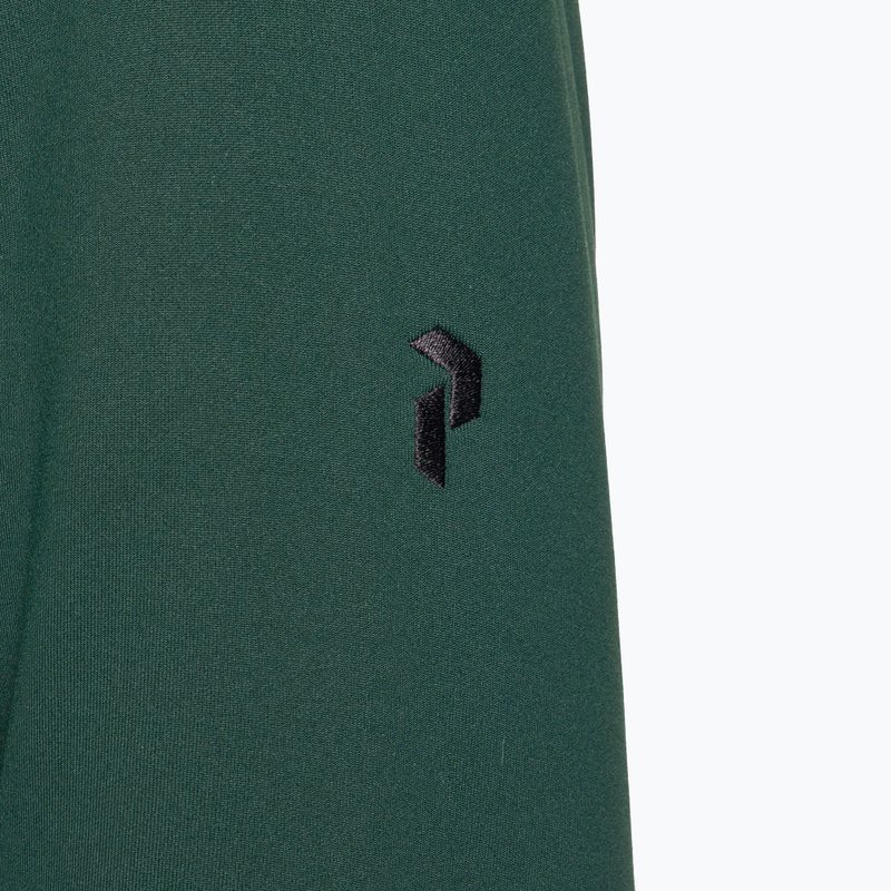 Giacca da uomo Peak Performance Helium Down Hybrid Hood verde edera 4