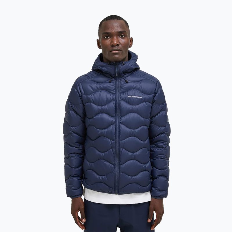Piumino Peak Performance Uomo Helium Down Hood blu shadow