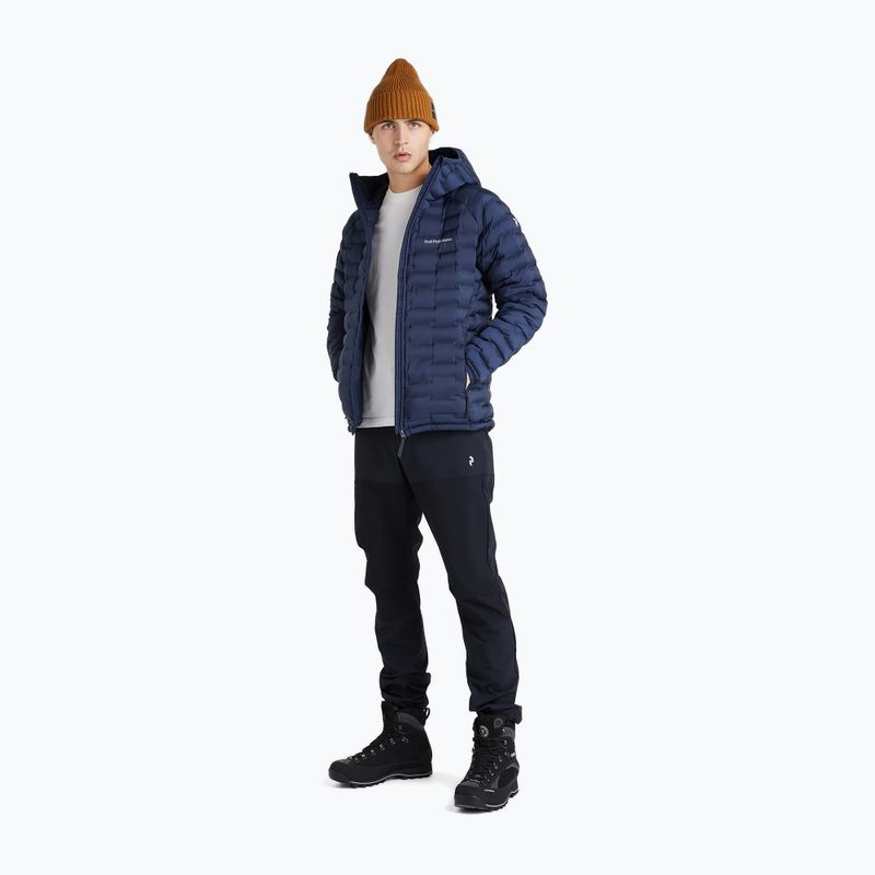 Piumino Peak Performance Argon Light Hood da uomo blu shadow 2