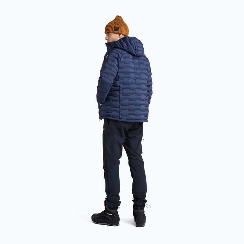 Piumino Peak Performance Argon Light Hood da uomo blu shadow 3