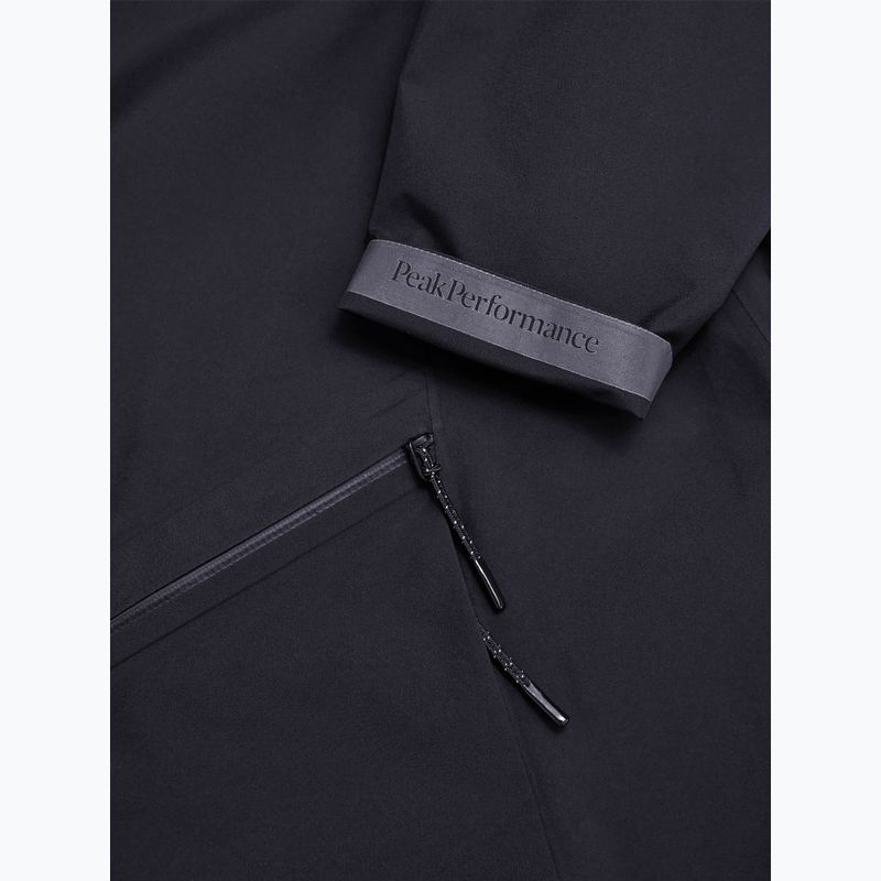 Giacca da pioggia Peak Performance Commuter Gore da uomo, nero 9