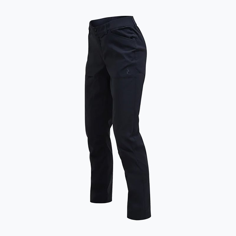 Pantaloni da trekking da donna Peak Performance Iconiq nero 4