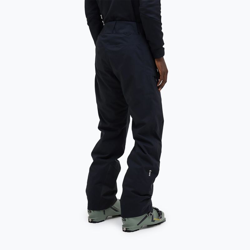 Pantaloni da sci da uomo Peak Performance M Maroon nero 2