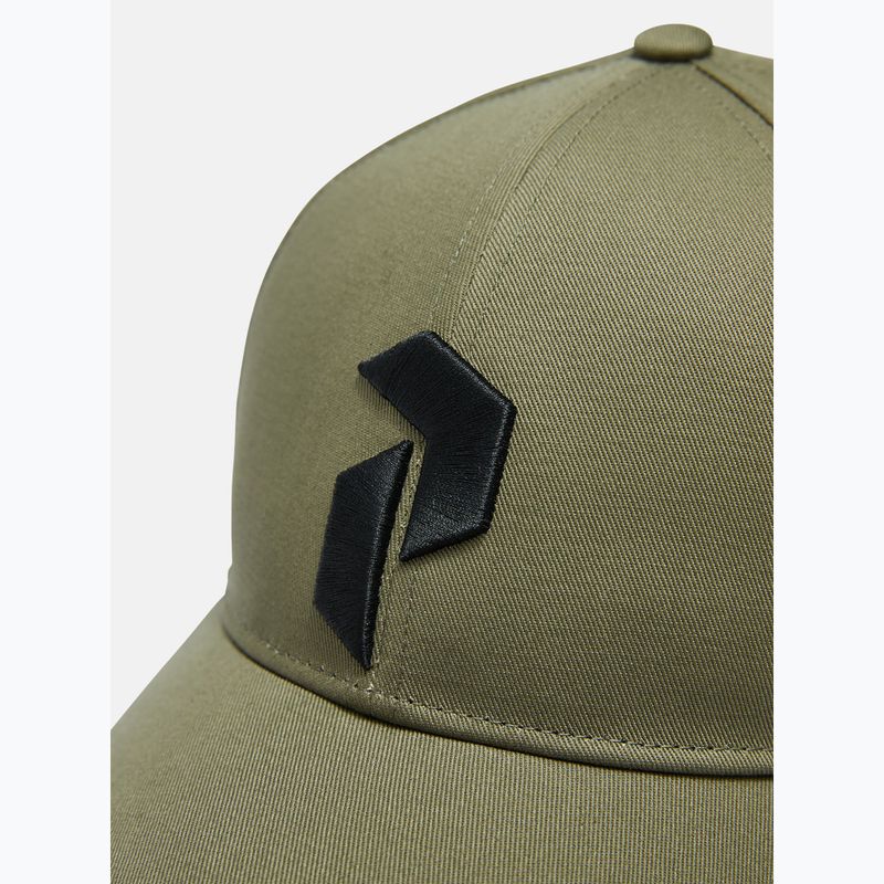 Peak Performance Retro Cap verde a scatto 3