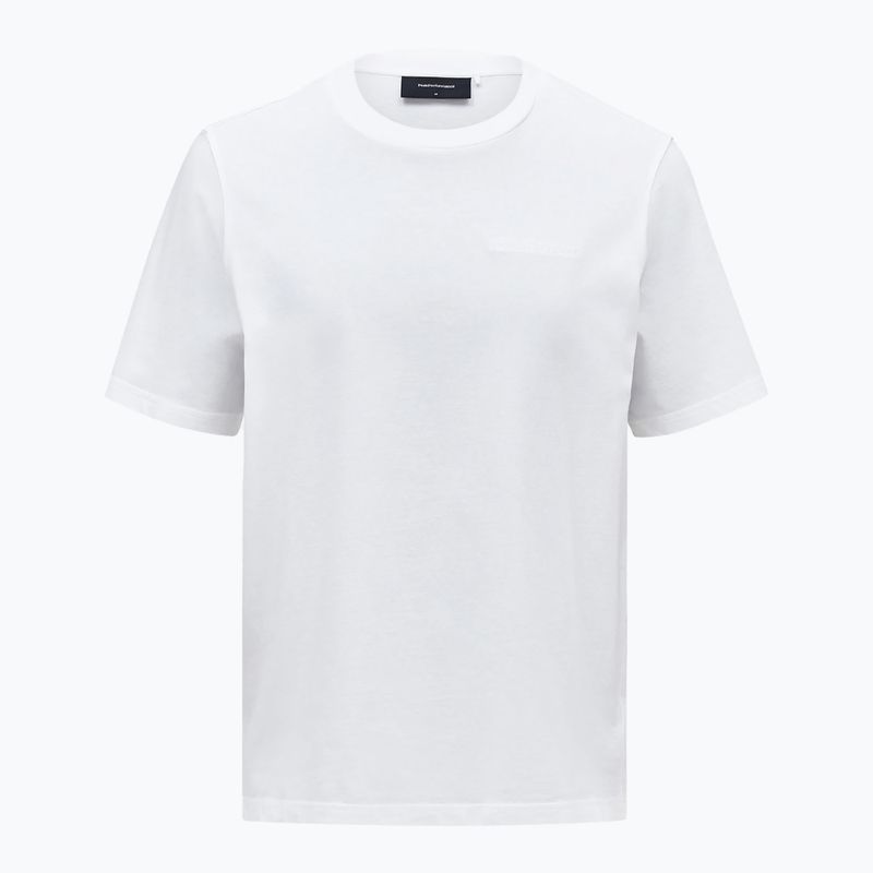 Peak Performance Original Small Logo Tee da uomo bianco sporco 3