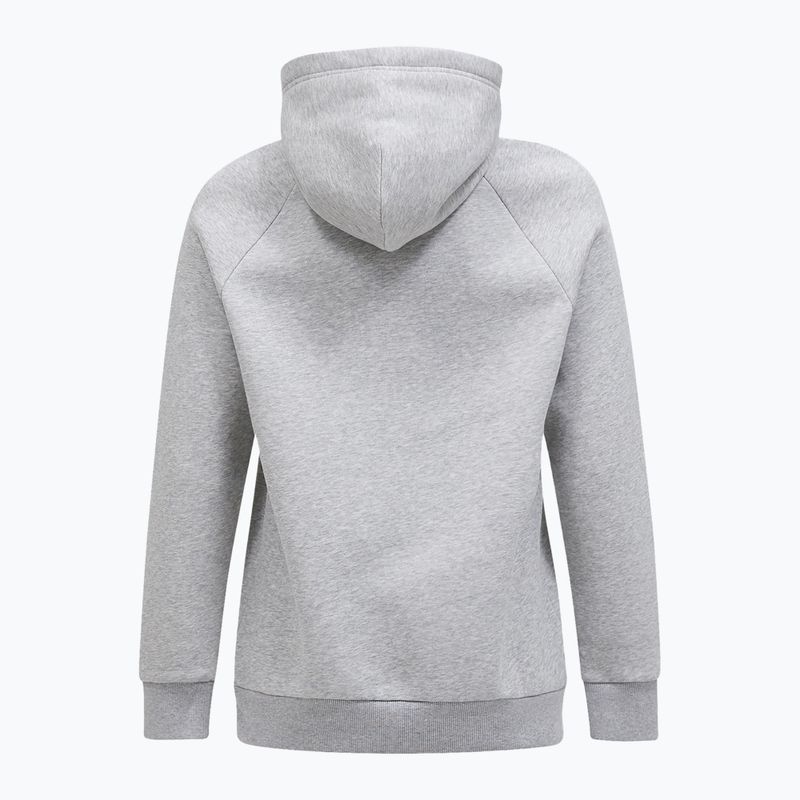 Felpa con cappuccio Peak Performance Original da uomo grigio melange 5