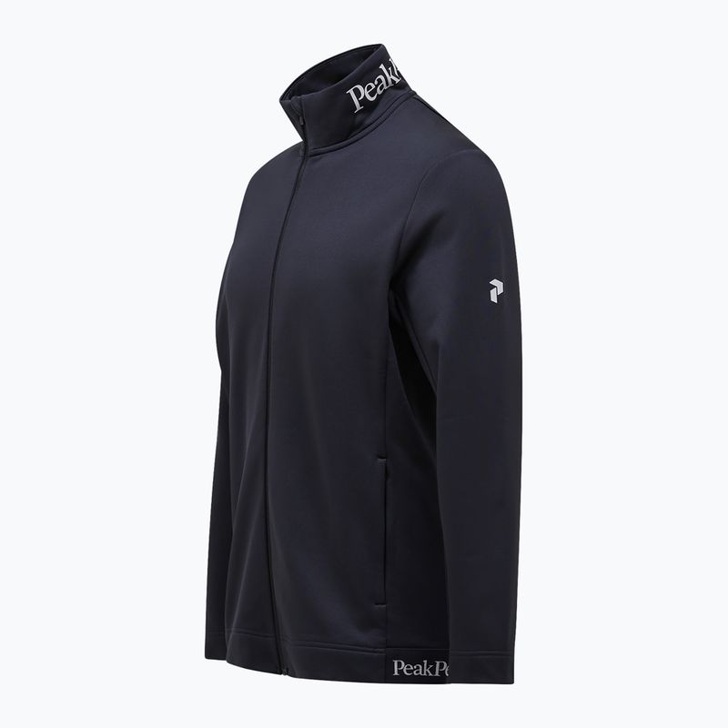 Giacca softshell da uomo Peak Performance Rider Tech Zip nero 6