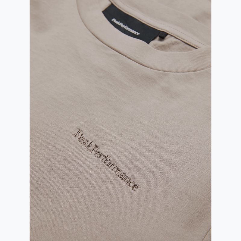 Peak Performance Original Small Logo Tee avid beige da uomo 5