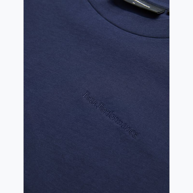 Peak Performance Original Small Logo Tee Uomo blu shadow 5