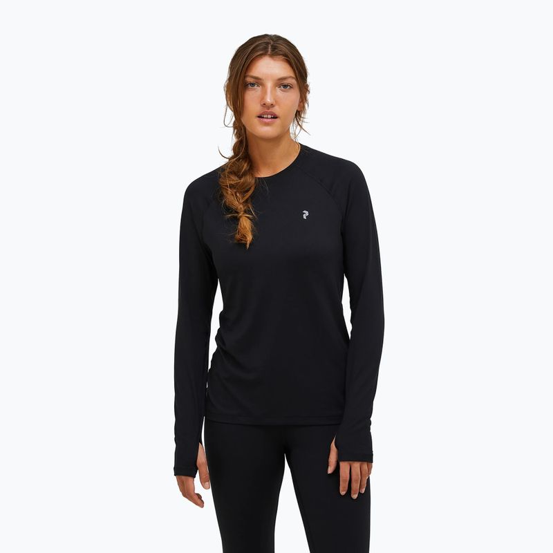 Maglia termica da donna Peak Performance Spirit Crew black