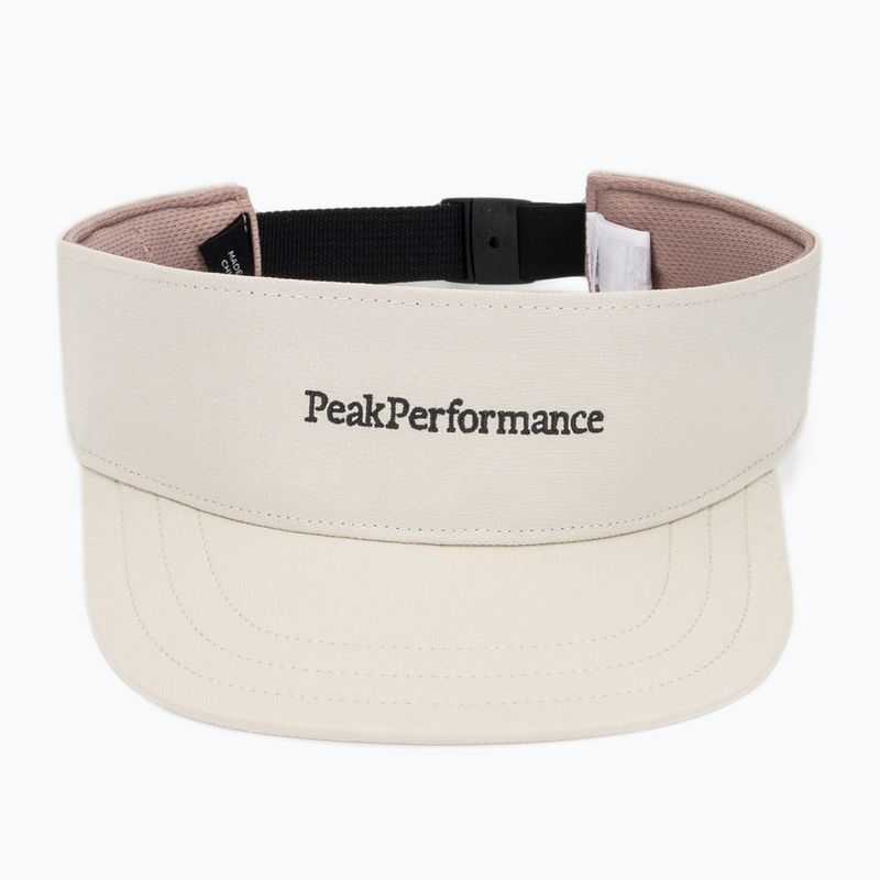 Visiera Peak Performance con tettuccio antiappannamento in sabbia 2