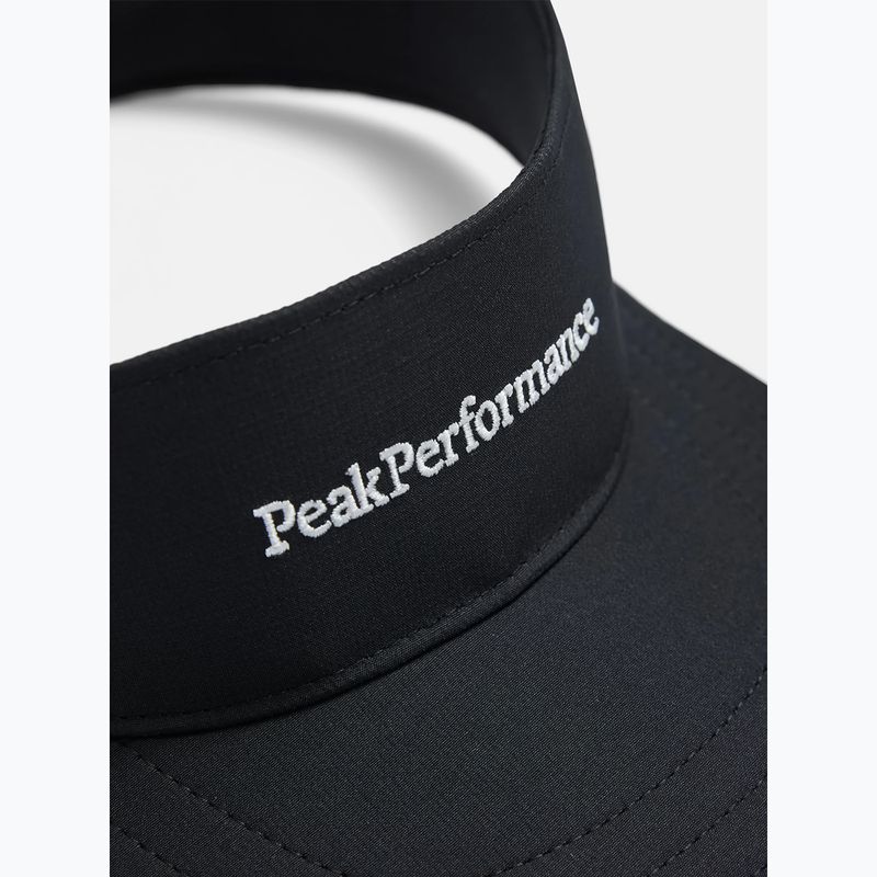 Visiera Peak Performance nera 3