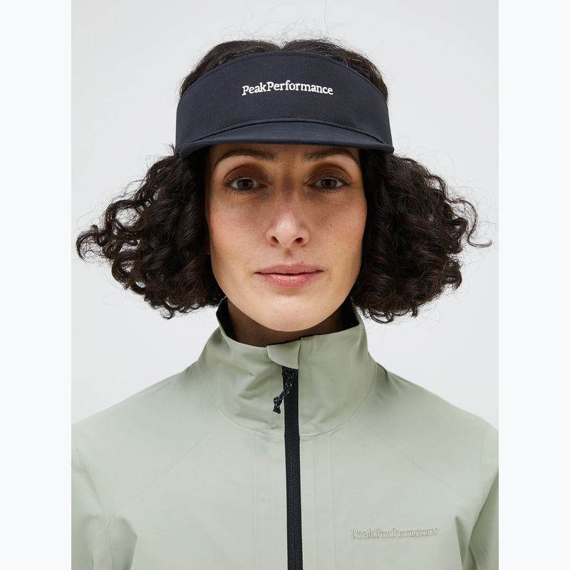 Visiera Peak Performance nera 4