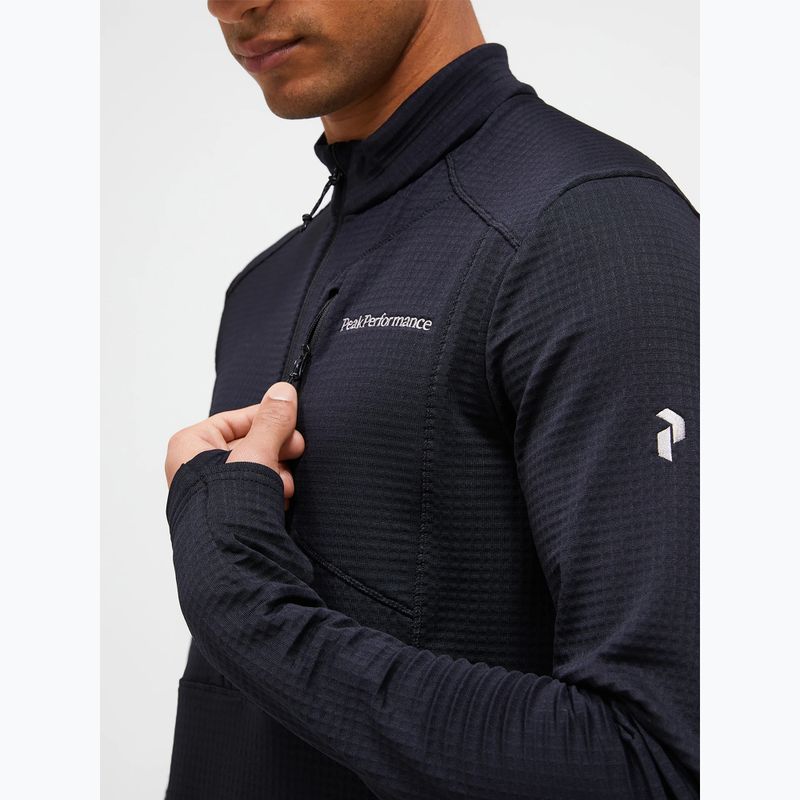 Pile uomo Peak Performance Trail Polartec Power Grid Half Zip black 3