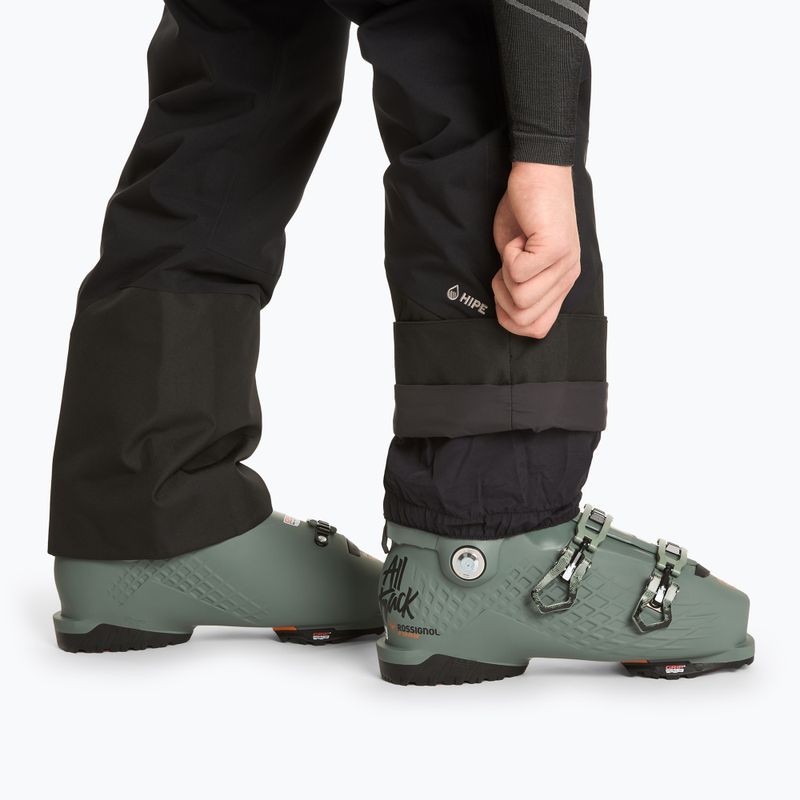 Pantaloni da sci Peak Performance Edge Insulated da uomo, nero 5