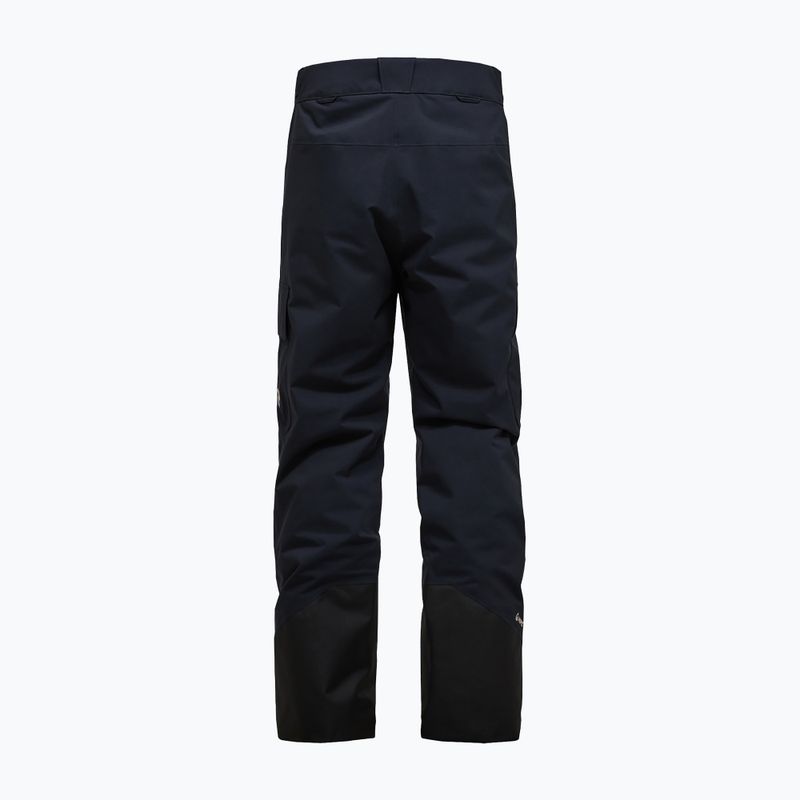 Pantaloni da sci Peak Performance Edge Insulated da uomo, nero 2