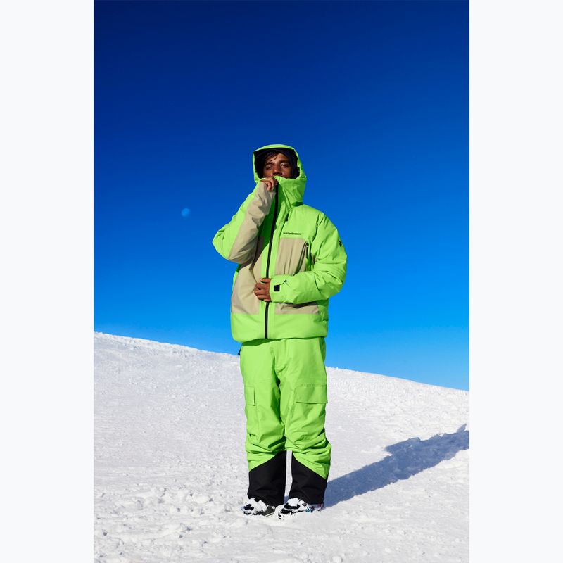 Giacca da sci Peak Performance Edge Insulated da uomo, colore verde, con spiccate caratteristiche. 5