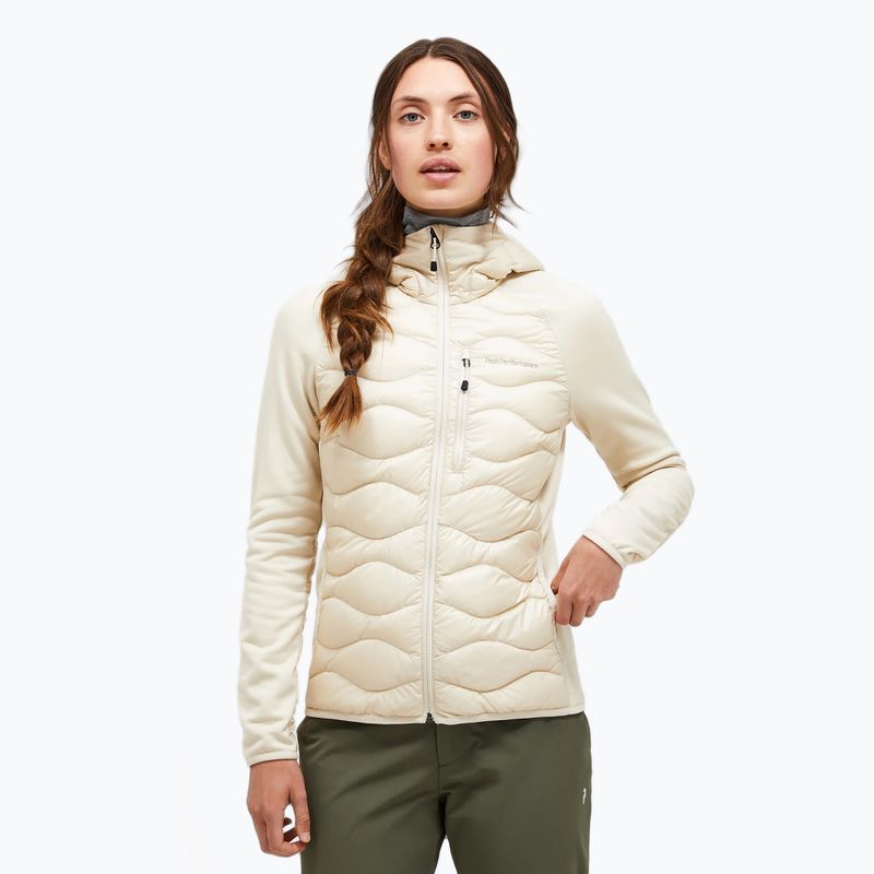 Giacca donna Peak Performance Helium Down Hybrid morning dew/obscure