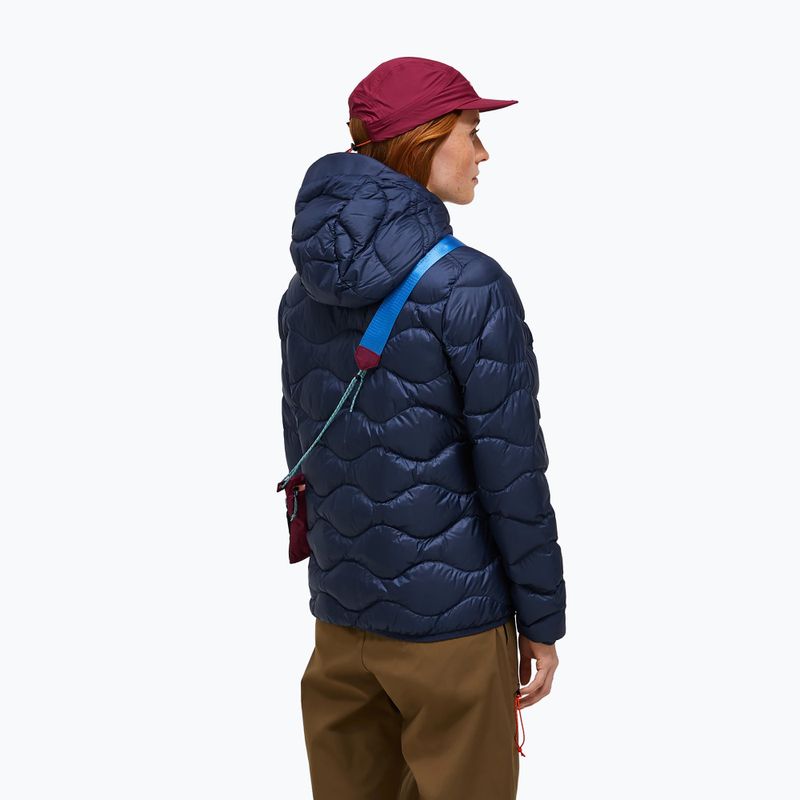 Piumino donna Peak Performance Helium Down Hood blue shadow 2