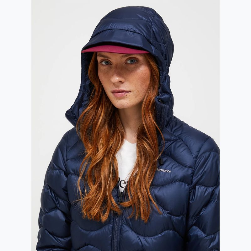 Piumino donna Peak Performance Helium Down Hood blue shadow 3
