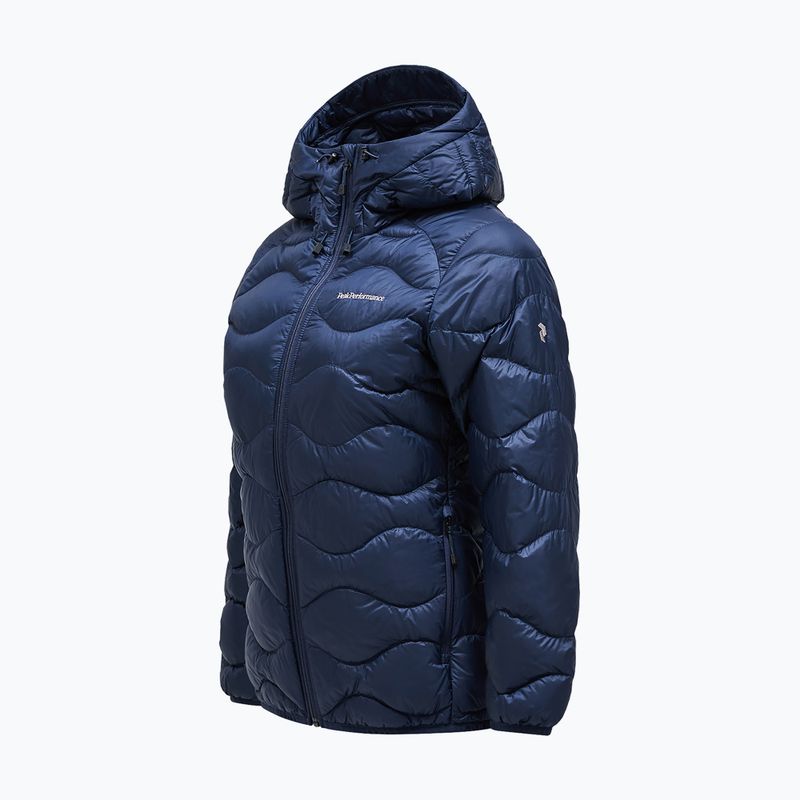 Piumino donna Peak Performance Helium Down Hood blue shadow 6