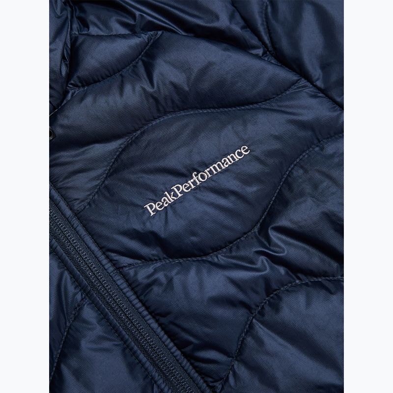 Piumino donna Peak Performance Helium Down Hood blue shadow 7