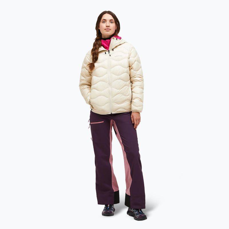 Piumino Peak Performance donna Helium Down Hood sabbia nebbia 2