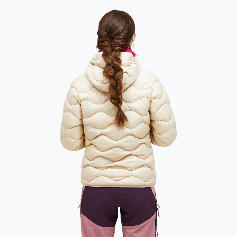 Piumino Peak Performance donna Helium Down Hood sabbia nebbia 3