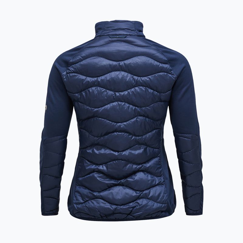 Piumino donna Peak Performance Helium Hybrid Down Jacket blue shadow 2