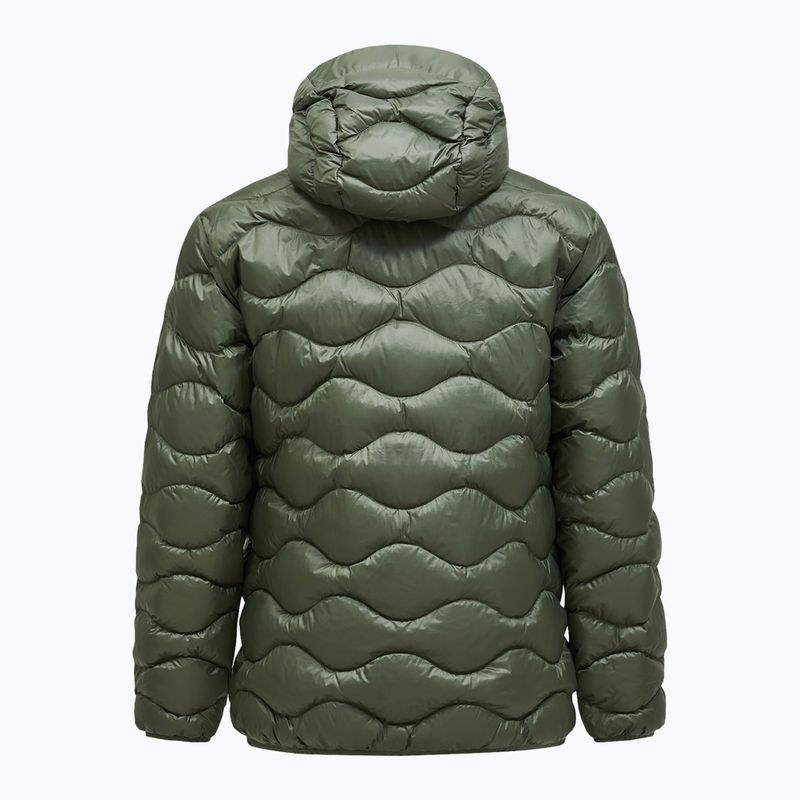 Piumino Peak Performance Helium Down Hood da uomo con cappuccio in ago di pino 6