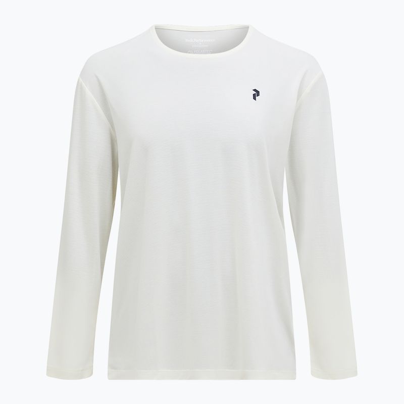 Peak Performance Delta LS a maniche lunghe bianco vintage da uomo