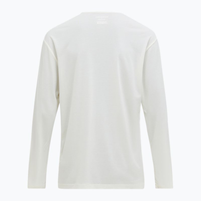 Peak Performance Delta LS a maniche lunghe bianco vintage da uomo 2
