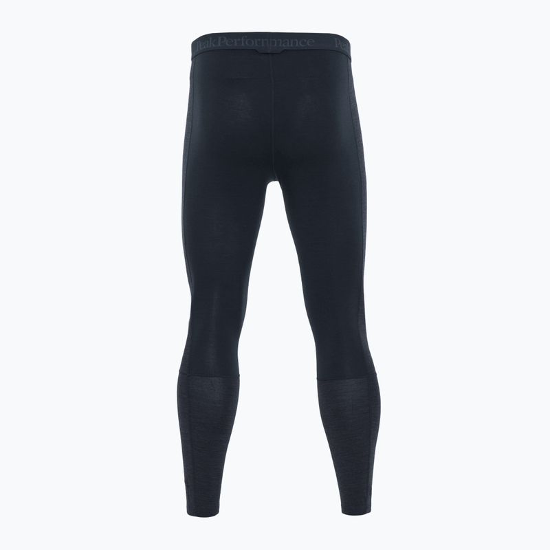 Pantaloni termici attivi da uomo Peak Performance Magic Long John nero 2