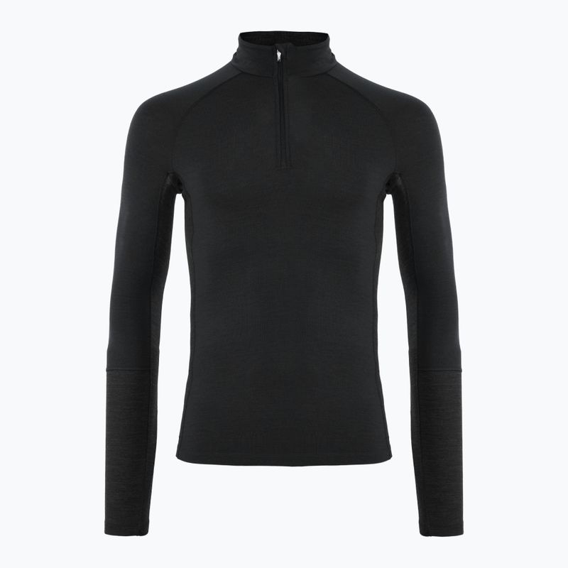 Maglia termica attiva a maniche lunghe da uomo Peak Performance Magic Half Zip nero