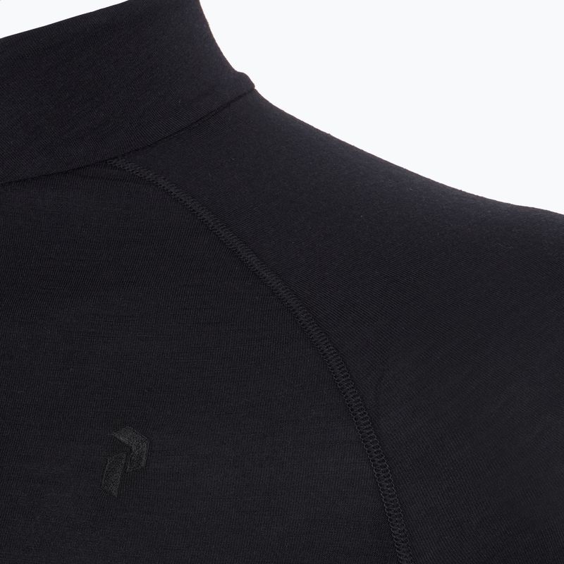 Maglia termica attiva a maniche lunghe da uomo Peak Performance Magic Half Zip nero 3