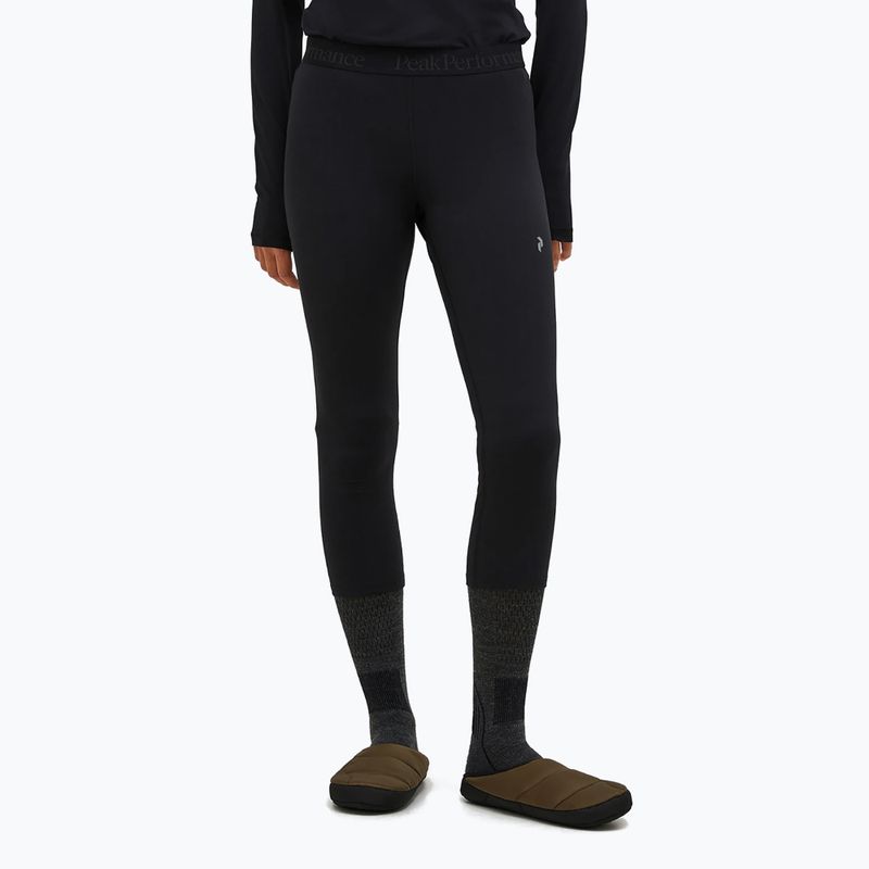 Leggings termici da donna Peak Performance Spirit Short John neri
