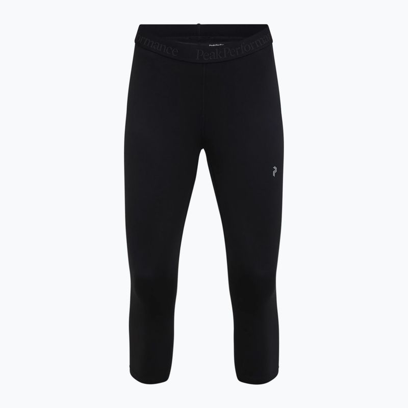 Leggings termici da donna Peak Performance Spirit Short John neri 4