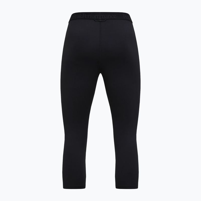 Leggings termici da donna Peak Performance Spirit Short John neri 5