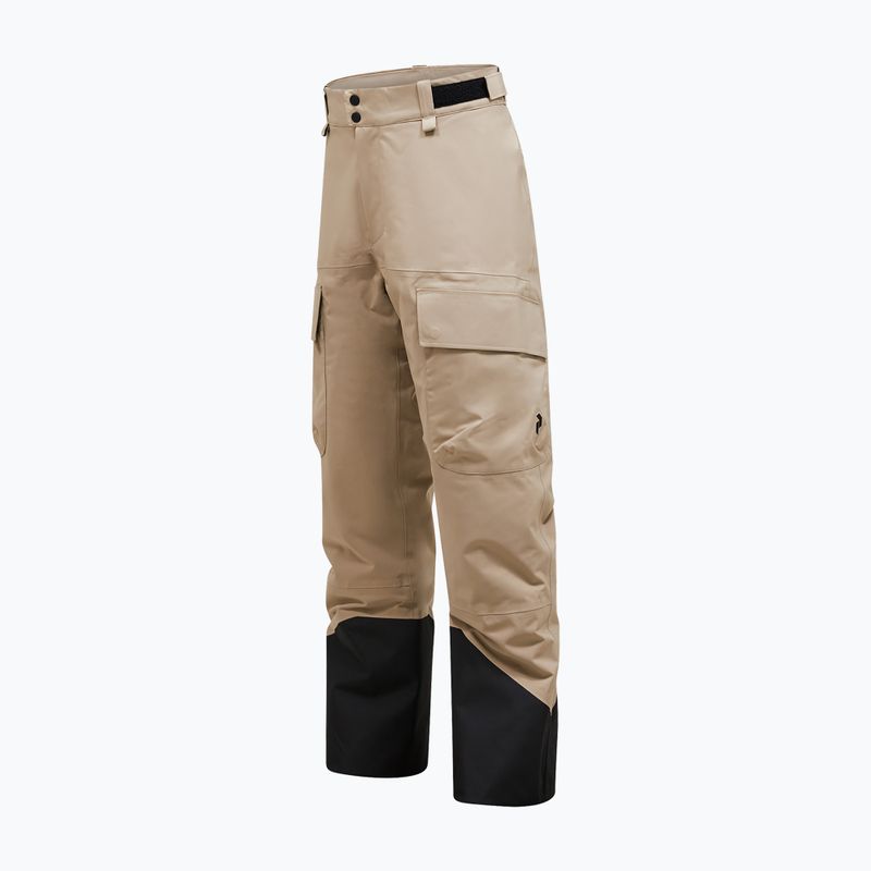 Pantaloni da sci Peak Performance Edge Insulated da uomo avid beige 3