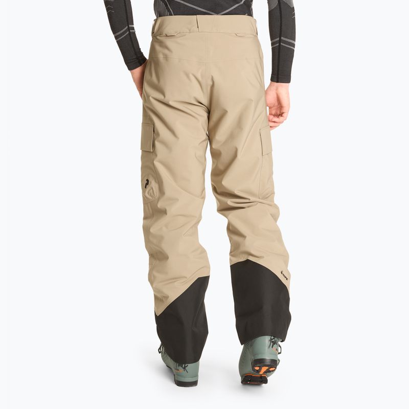 Pantaloni da sci Peak Performance Edge Insulated da uomo avid beige 2