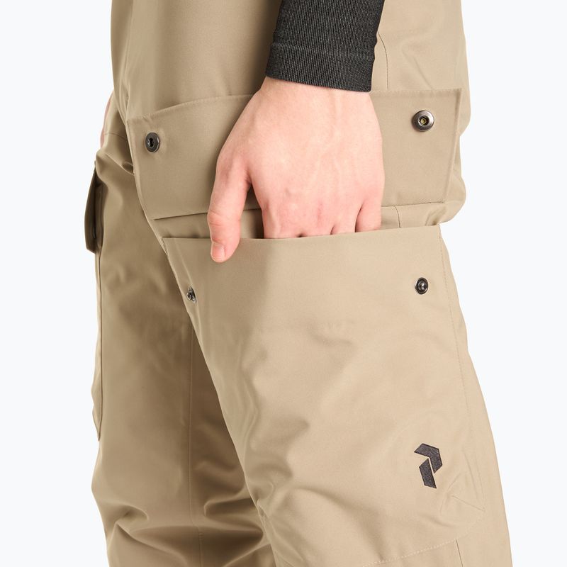 Pantaloni da sci Peak Performance Edge Insulated da uomo avid beige 3