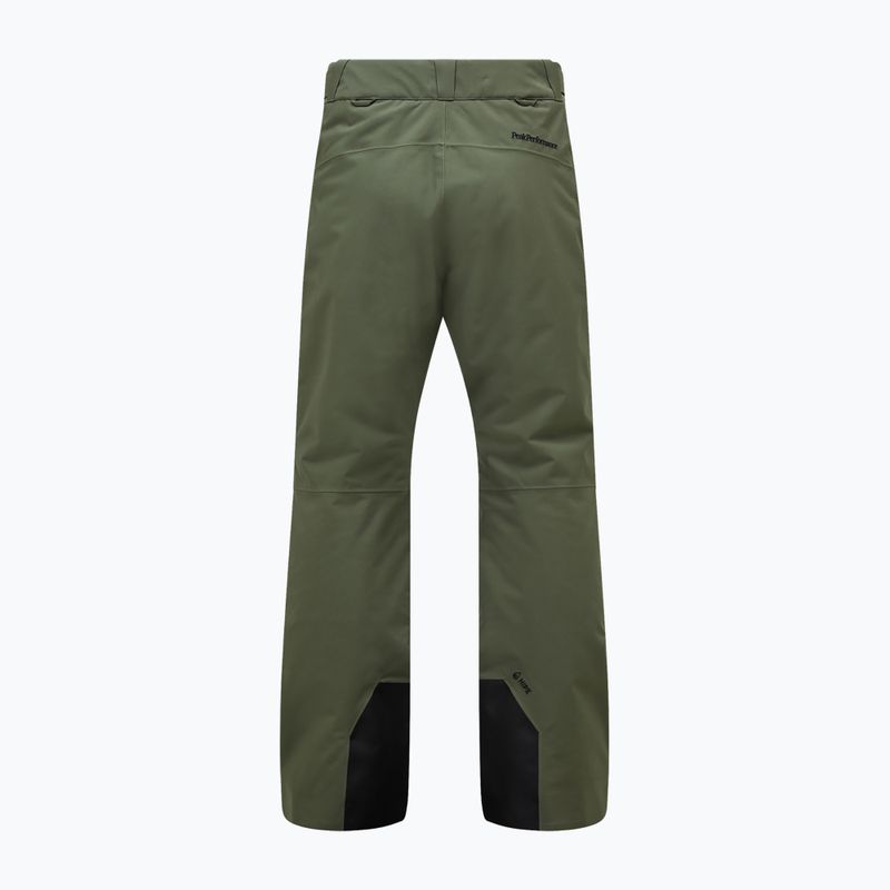 Pantaloni da sci Peak Performance Navtech ago di pino da uomo 2