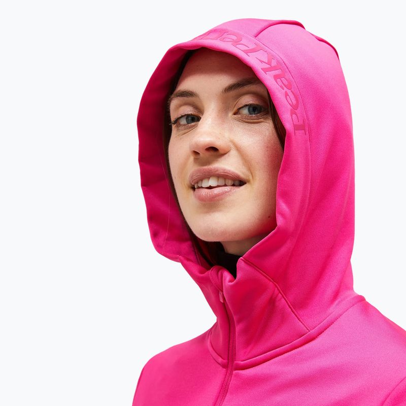 Felpa Peak Performance Rider Tech Zip Hood donna viola barbabietola 4