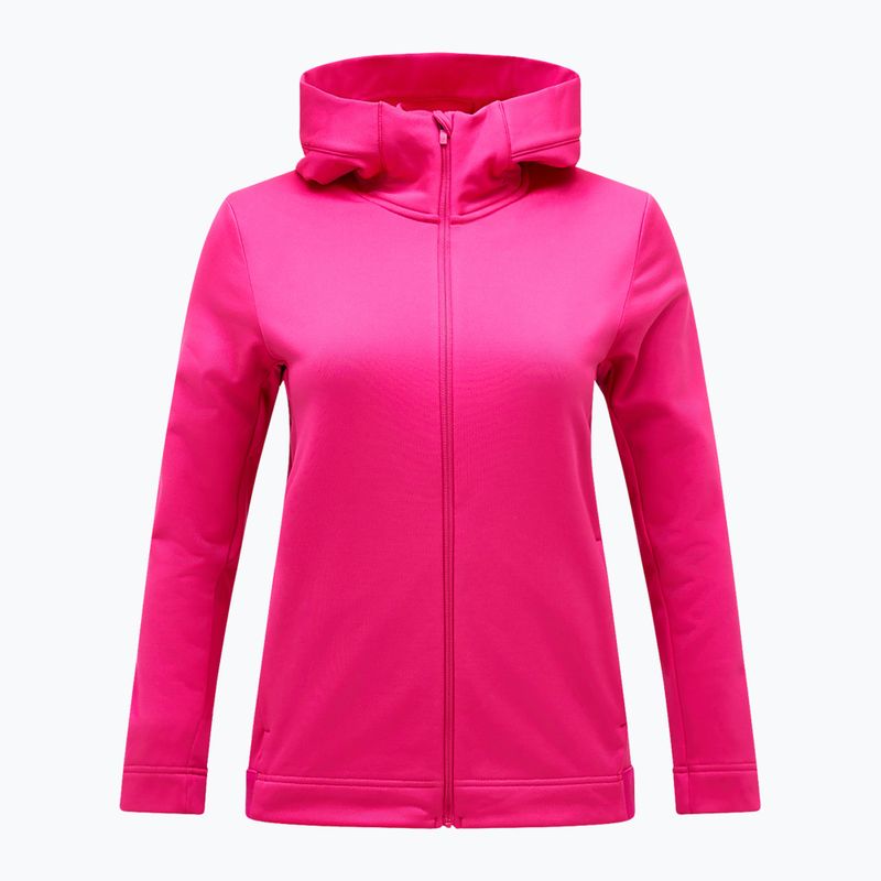 Felpa Peak Performance Rider Tech Zip Hood donna viola barbabietola 5