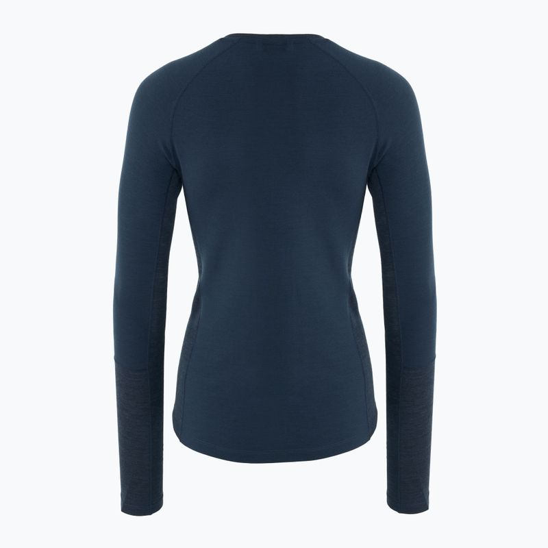 Maglia termica da donna Peak Performance Magic Crew blue shadow 2